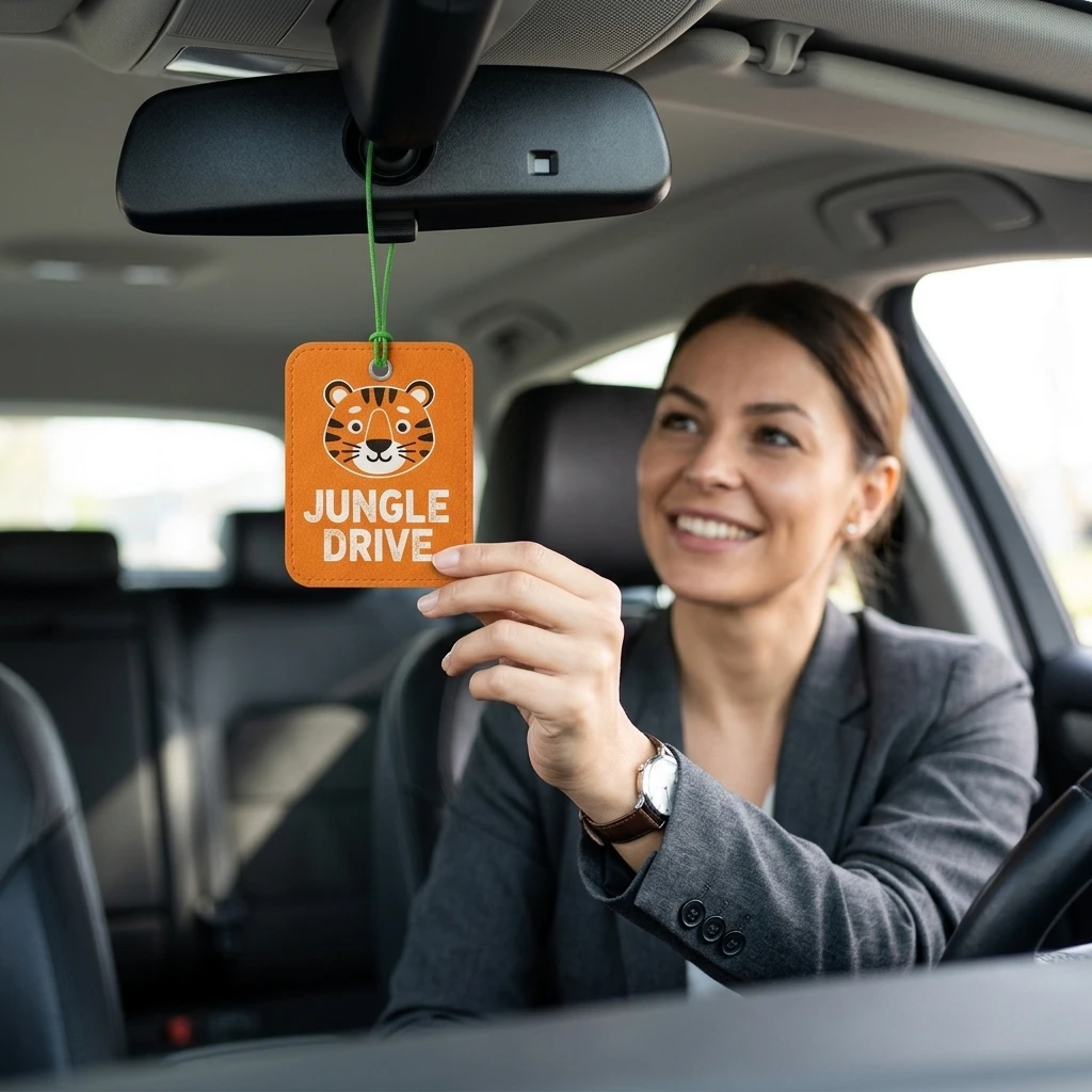 Duftbaum personalisiert bedrucken lassen – mit individuellem Logo