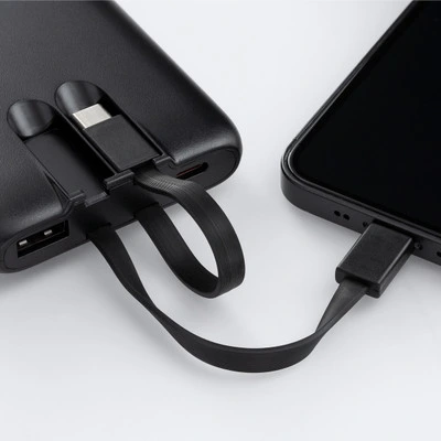 Powerbank mit Fast Charge und Power Delivery REEVES-PULSEXPRESS 10 schwarz 10000 mAh