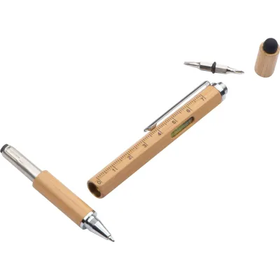 6in1 Multifunktionsstift Coimbra mit Lasergravur (30 mm x 5 mm)