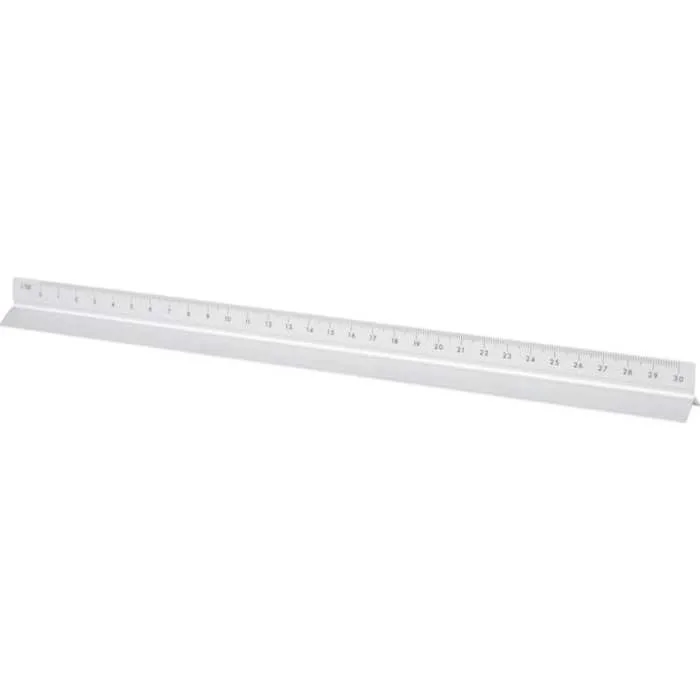 Aluminium-Dreiecklineal 30 cm Tavi