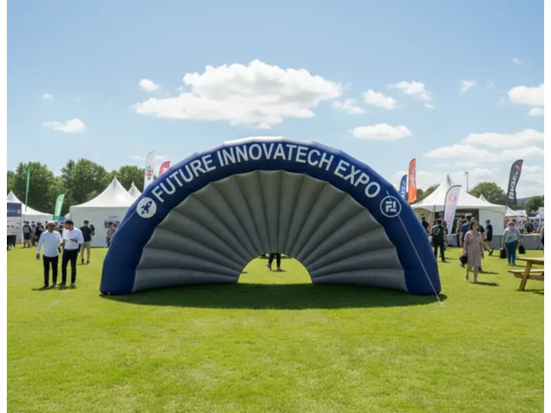Aufblasbare Event-Bühne