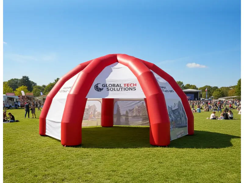 Aufblasbares Spider-Zelt – Flexibles Event- & Promotionzelt