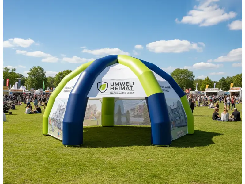 Aufblasbares Spider-Zelt – Flexibles Event- & Promotionzelt