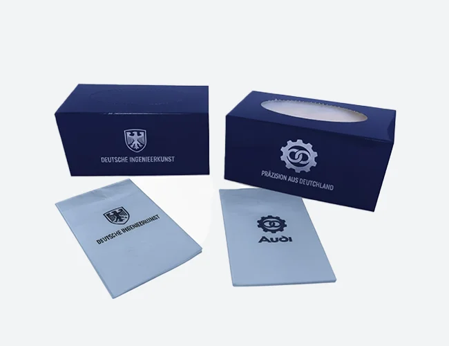 AutoComfort Premium Auto-Taschentuchbox – Extra Große Tücher (125 × 65 × 60 mm)