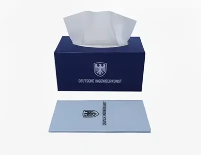 AutoComfort Premium Auto-Taschentuchbox – Extra Große Tücher (125 × 65 × 60 mm)