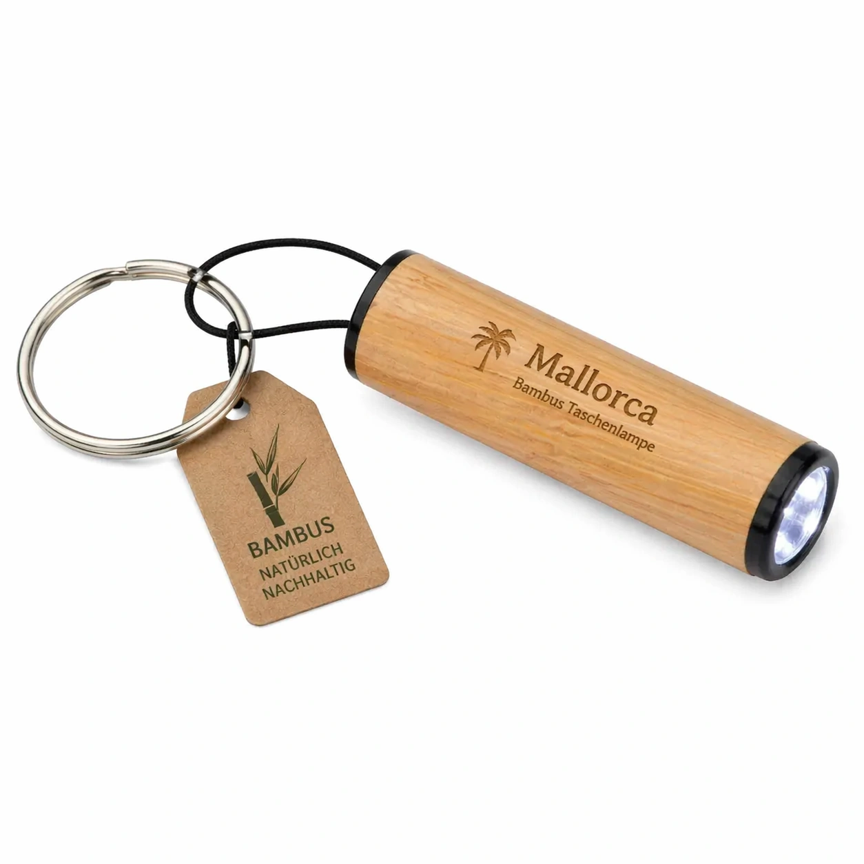 Bambus Taschenlampe Mallorca
