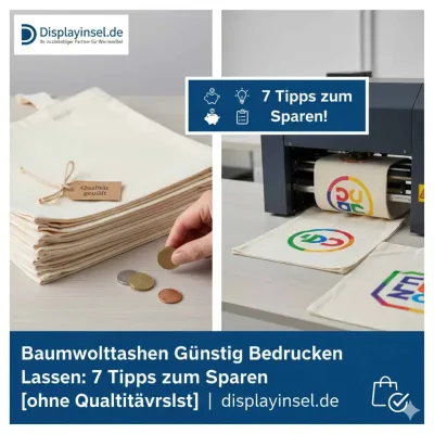 Baumwolltaschen Günstig Bedrucken Lassen: 7 Tipps zum Sparen [ohne Qualitätsverlust]