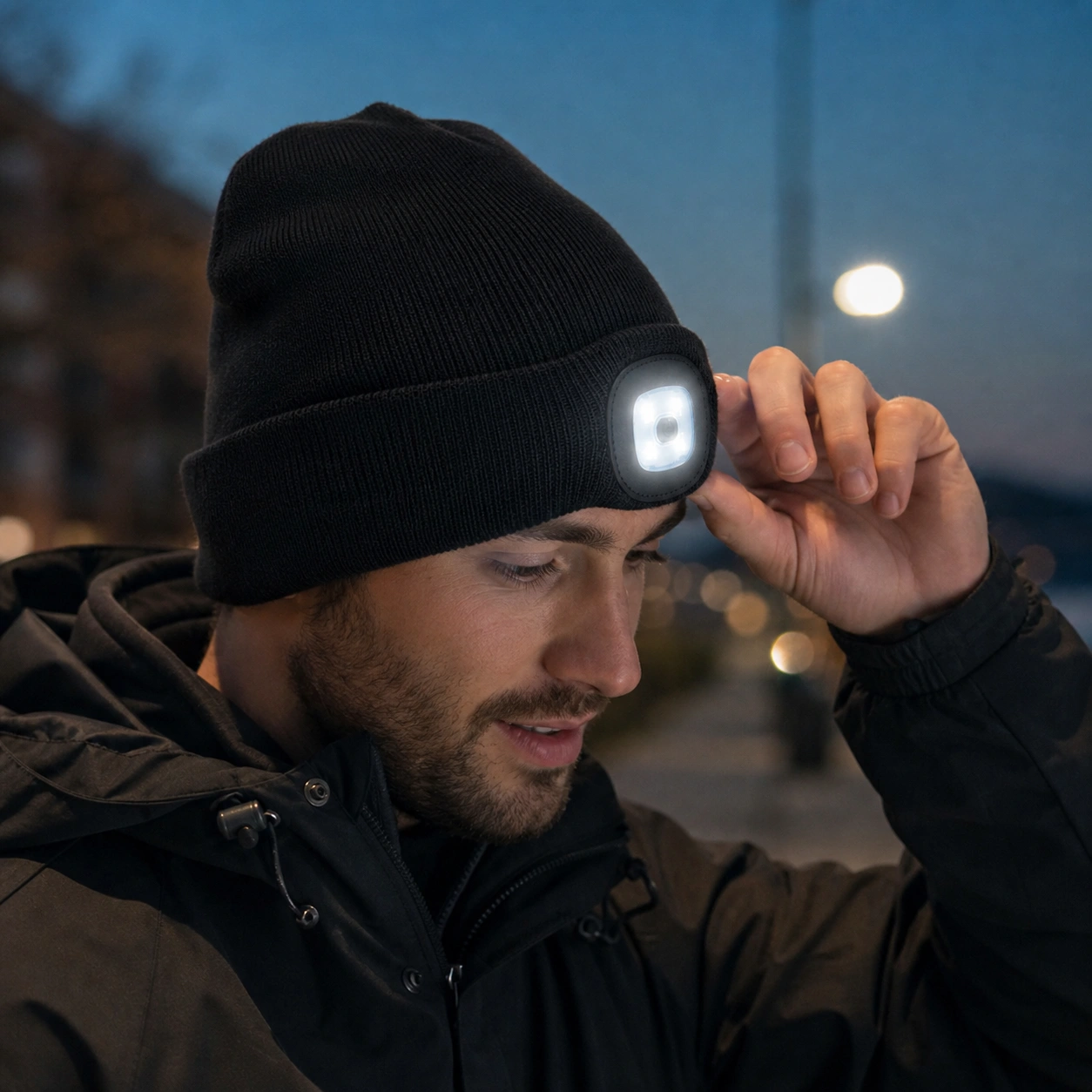 Beanie mit LED Maitland