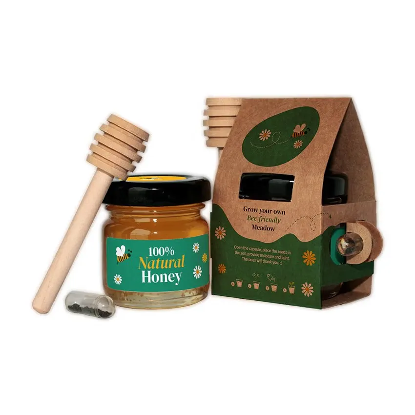 Bee Hause – Honig- und Saatgut-Geschenkset