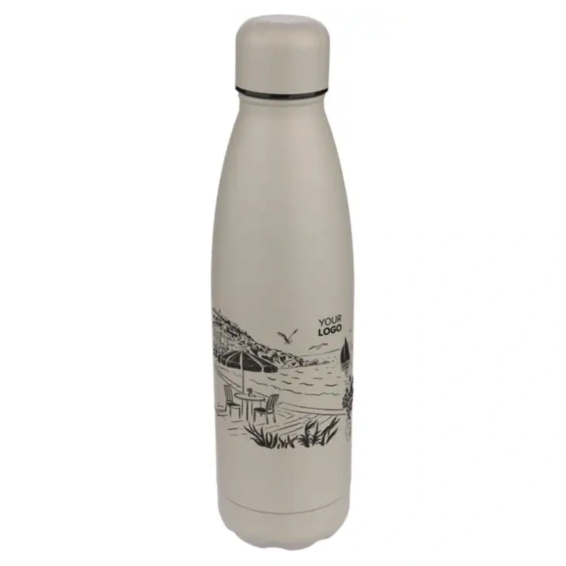Sunny – Recycelte doppelwandige Edelstahl-Isolierflasche 500 ml