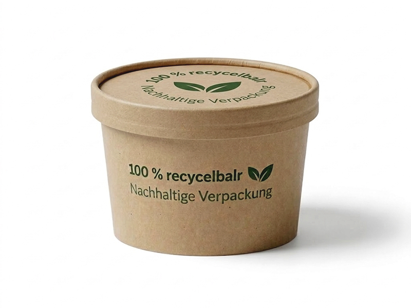 Braun Papier-Suppenschale ab 50.000 Stück