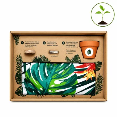 Chill & Grow Geschenkset – Entspannung und Pflanzenzucht in einem Set