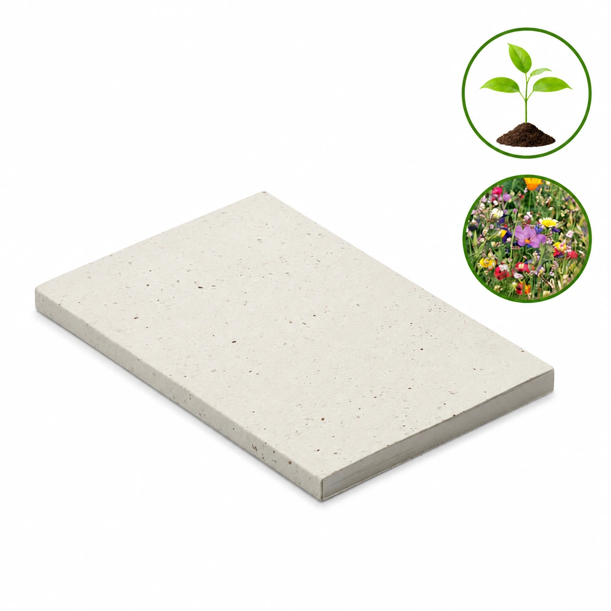 DIN A5 Notizbuch Samenpapier SEED BOOK