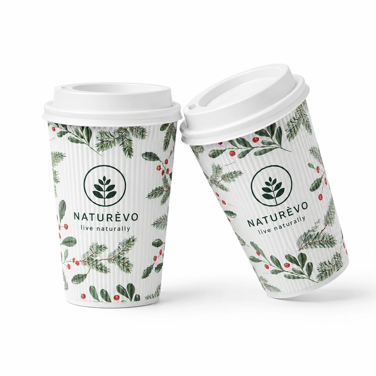 Ripple Papierbecher / Corrugated Cup