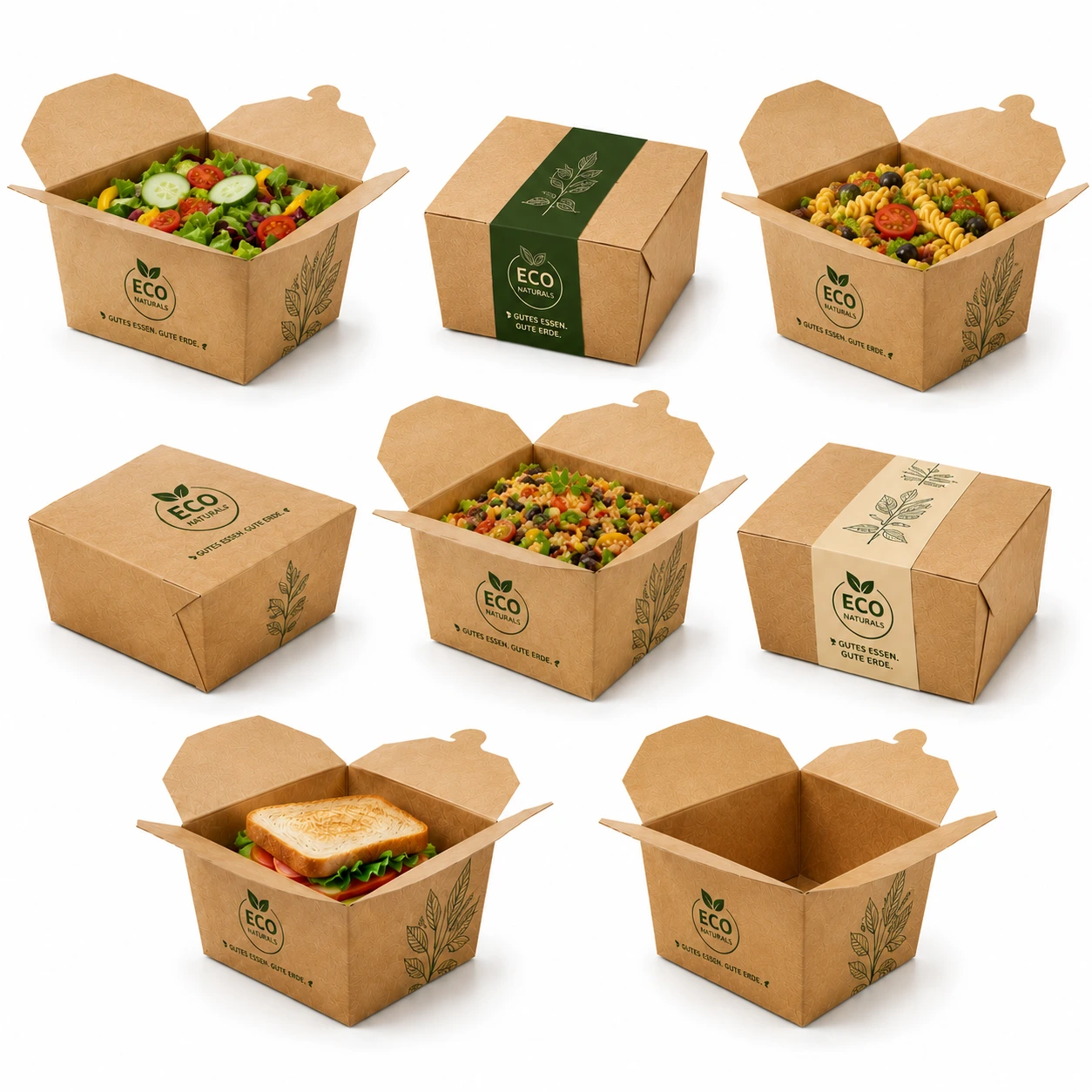 Papier-Food-Container