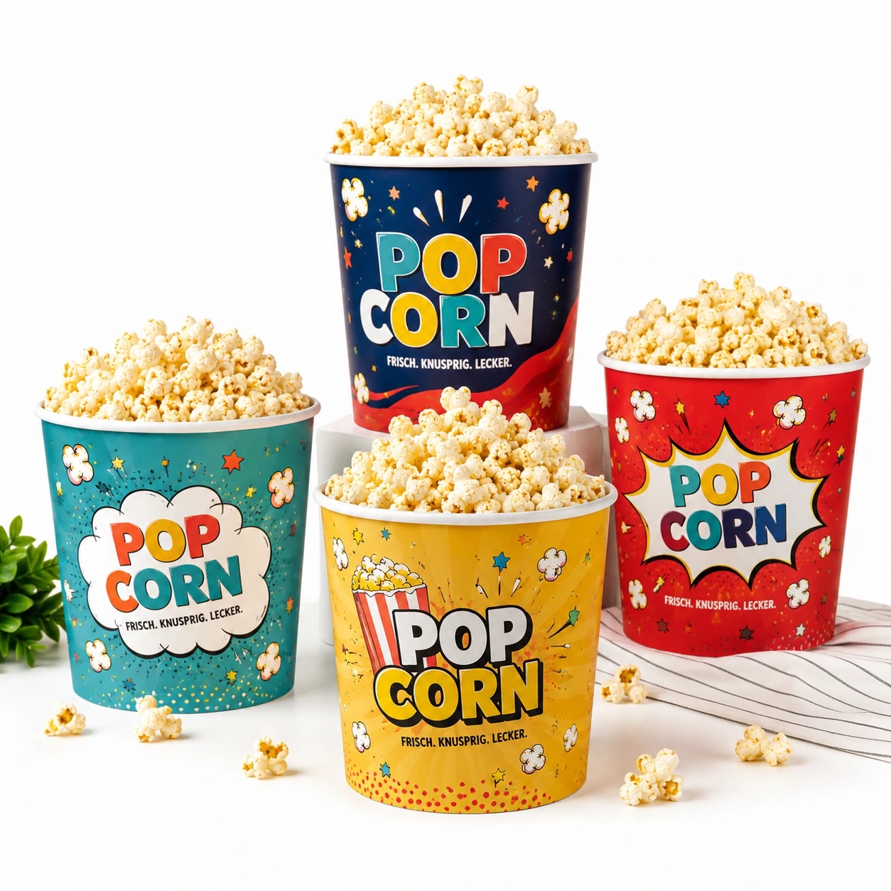 Popcorn-Schüssel