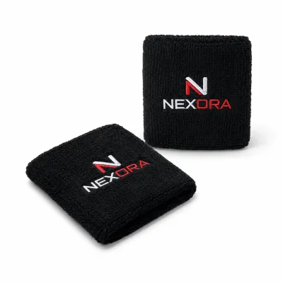 MagSport® Sweatband – Schweißband aus Baumwolle mit Logo-Stickerei