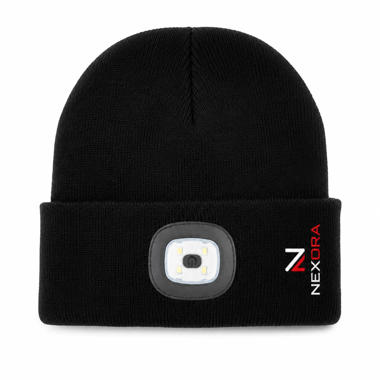 MagBeanie® LED Strickmütze mit USB-aufladbarer LED-Lampe