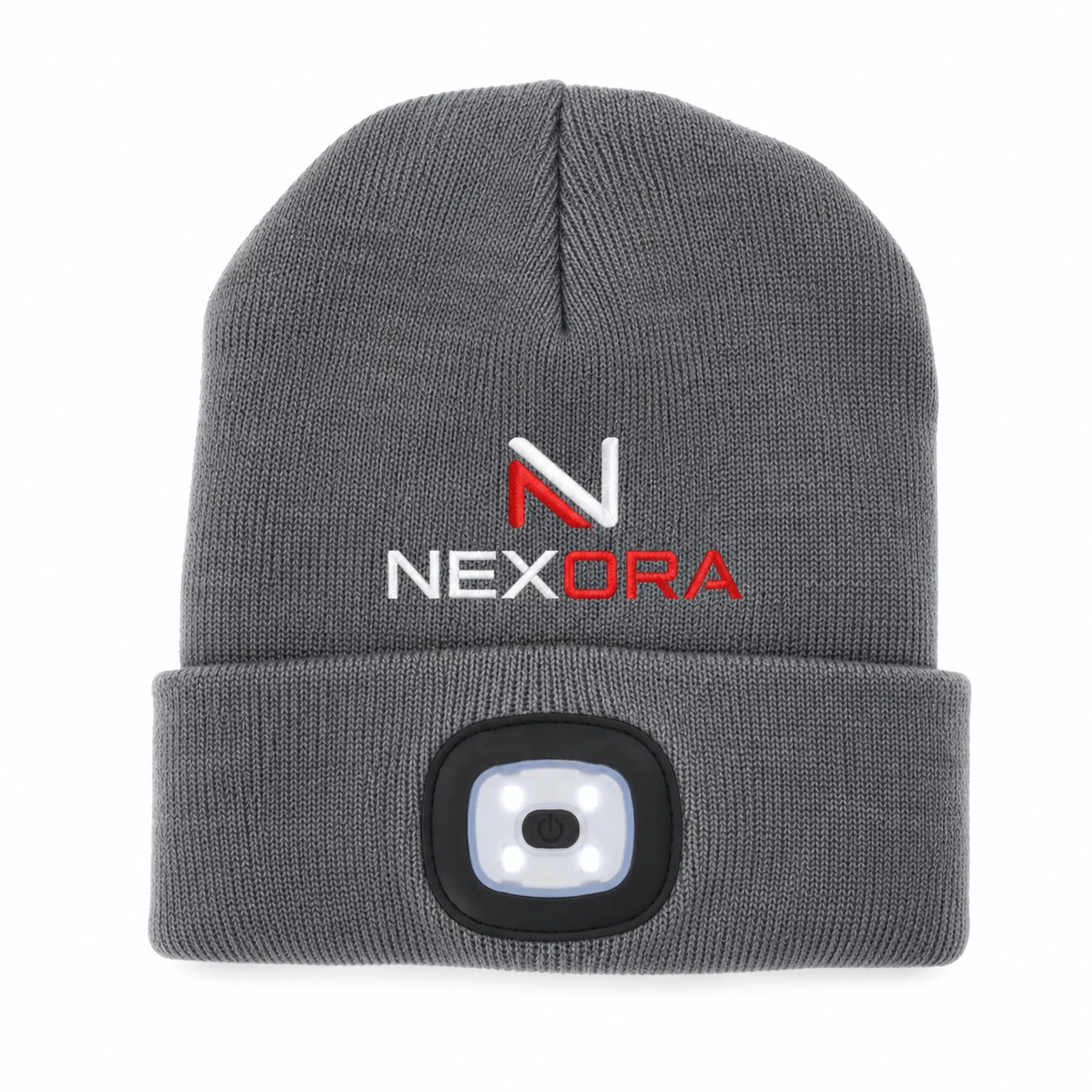 MagBeanie® LED Strickmütze mit USB-aufladbarer LED-Lampe