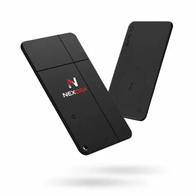 DualTag® Card Mili – Wiederaufladbarer Bluetooth-Karten-Tracker mit Apple Find My & Google Find My Device