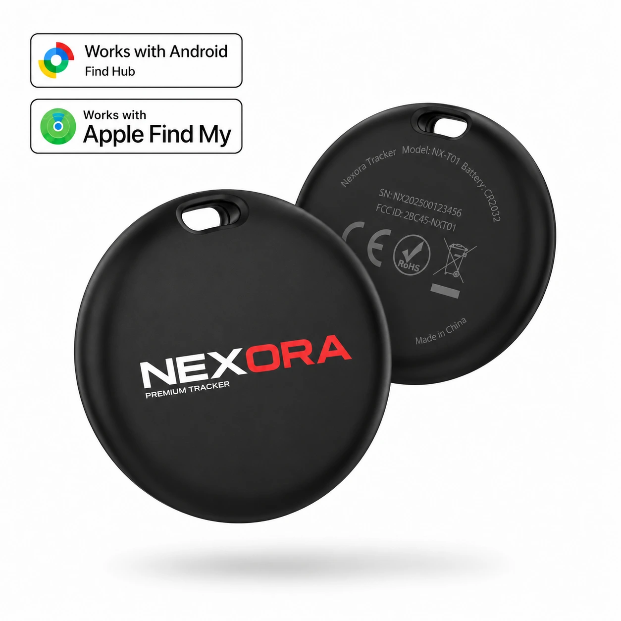 DualTag® Seek – Bluetooth-Tracker mit Apple Find My & Google Find My Device