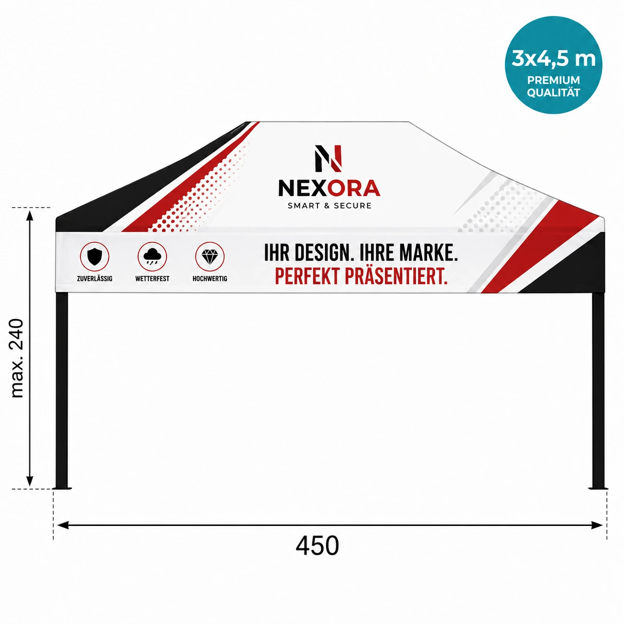 Zelt 3x4,5m