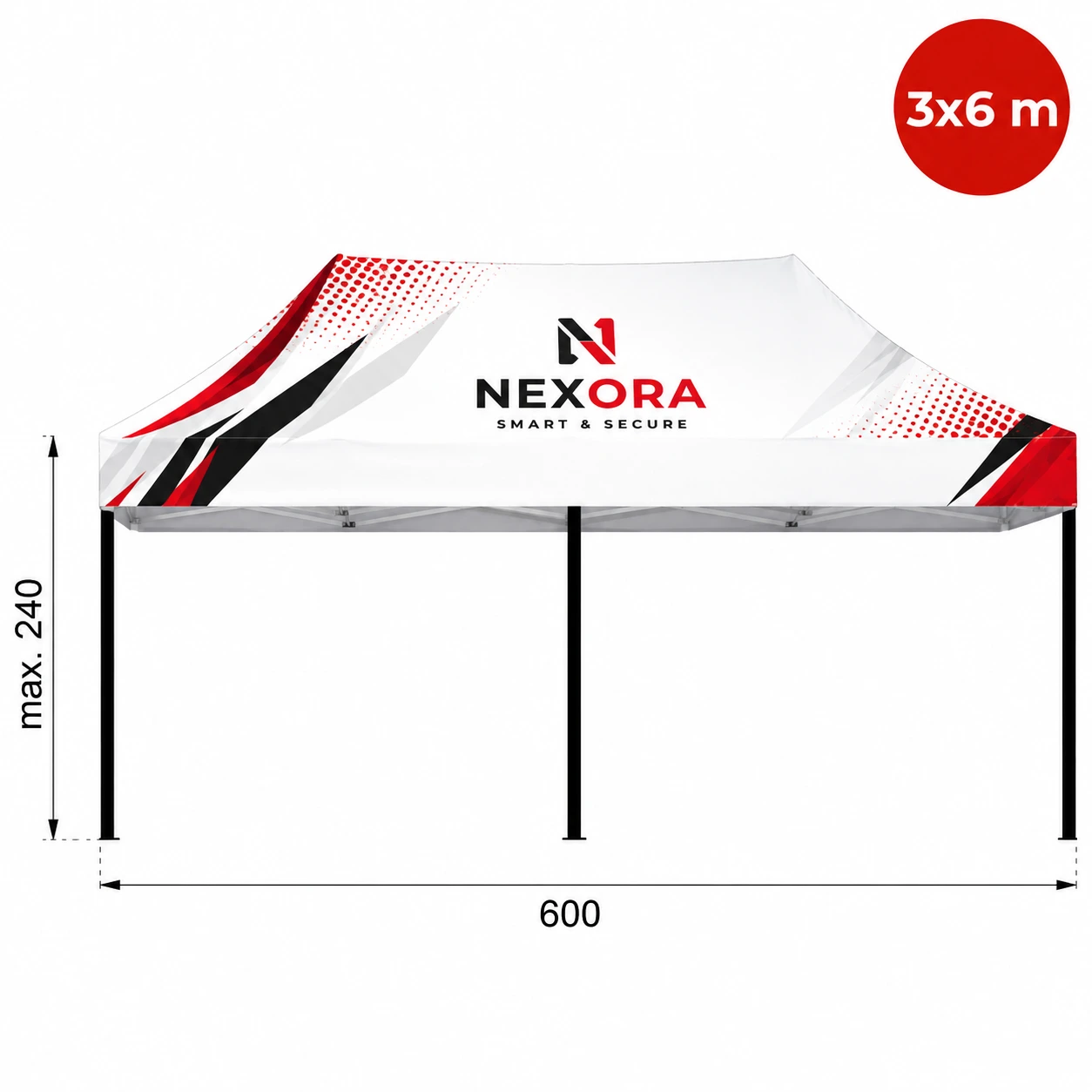 Zelt 3x6m