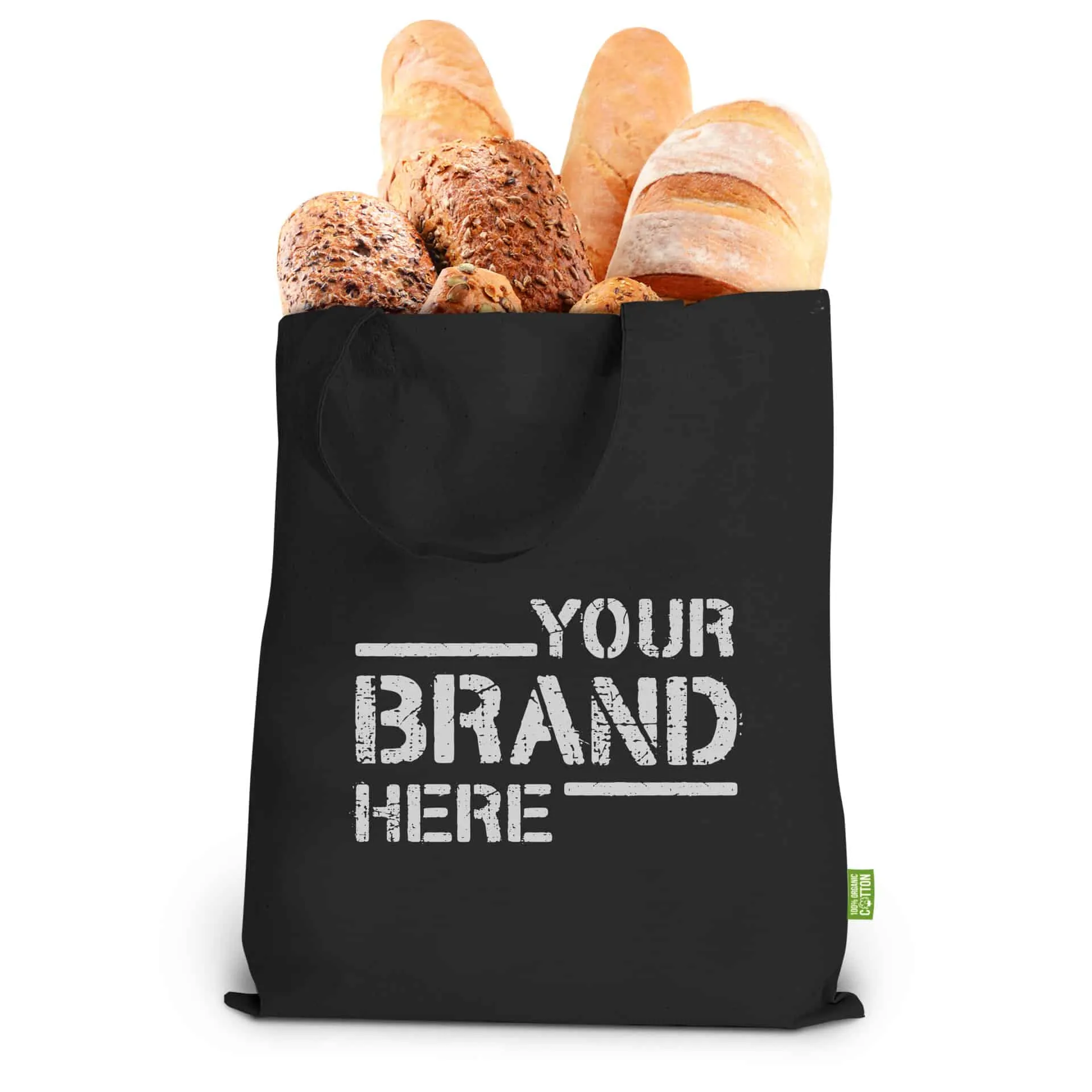 DARWIN – Bio-Baumwolltasche mit kurzen Henkeln (38 x 42 cm)