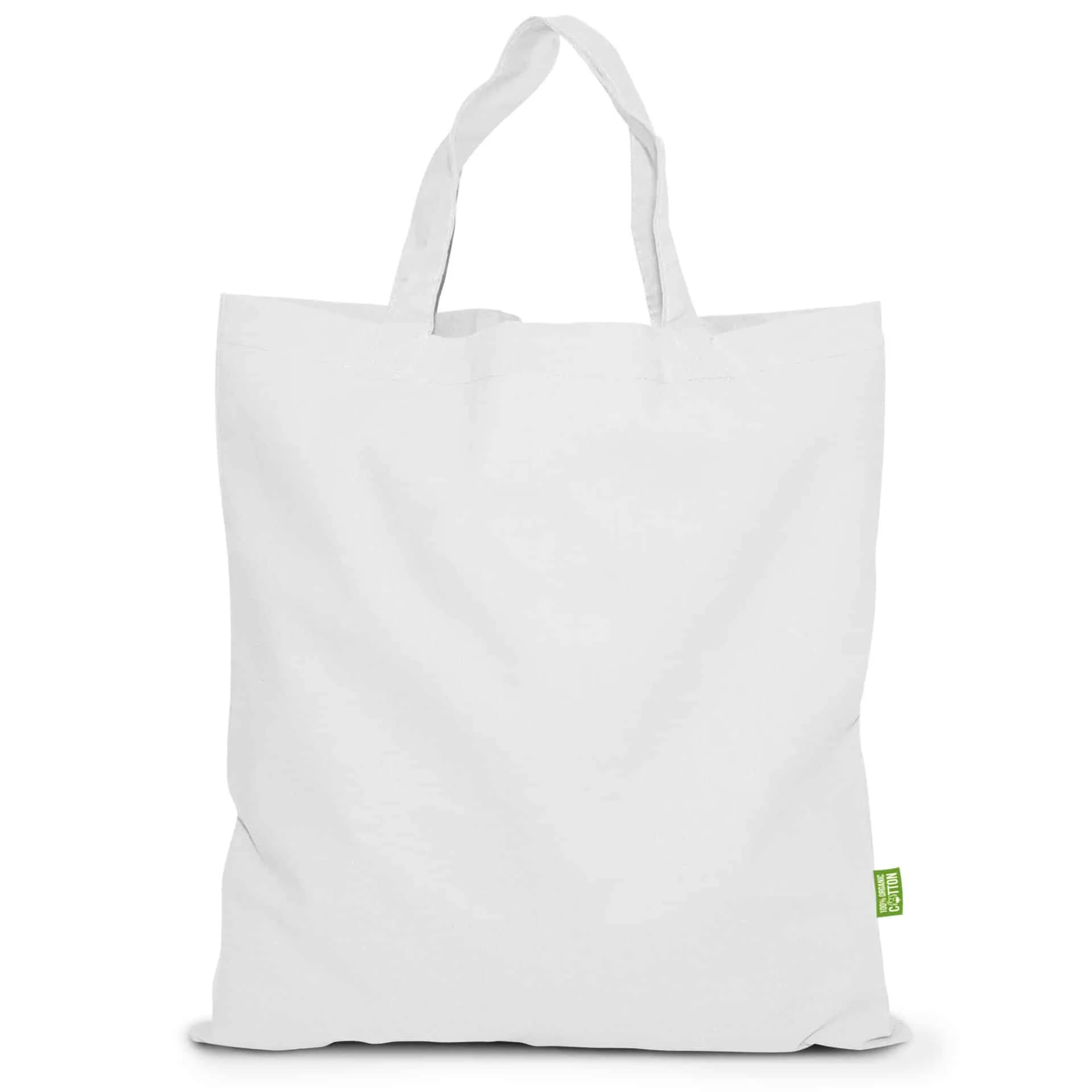 DARWIN – Bio-Baumwolltasche mit kurzen Henkeln (38 x 42 cm)