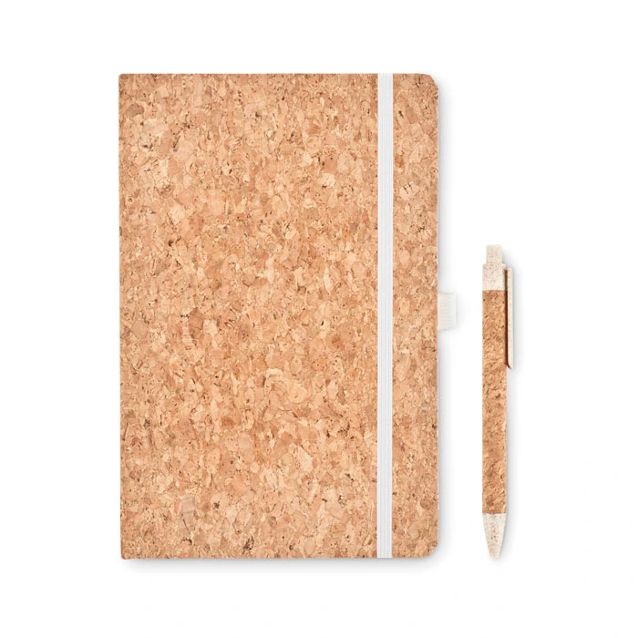 DIN A5 Notizbuch Kork SUBER SET