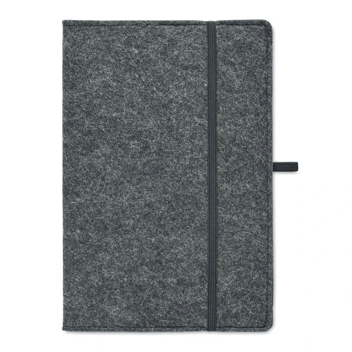 DIN A5 Notizbuch RPET-Filz FELTBOOK