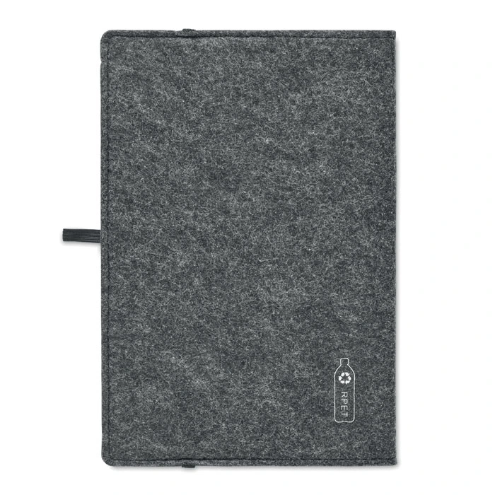 DIN A5 Notizbuch RPET-Filz FELTBOOK