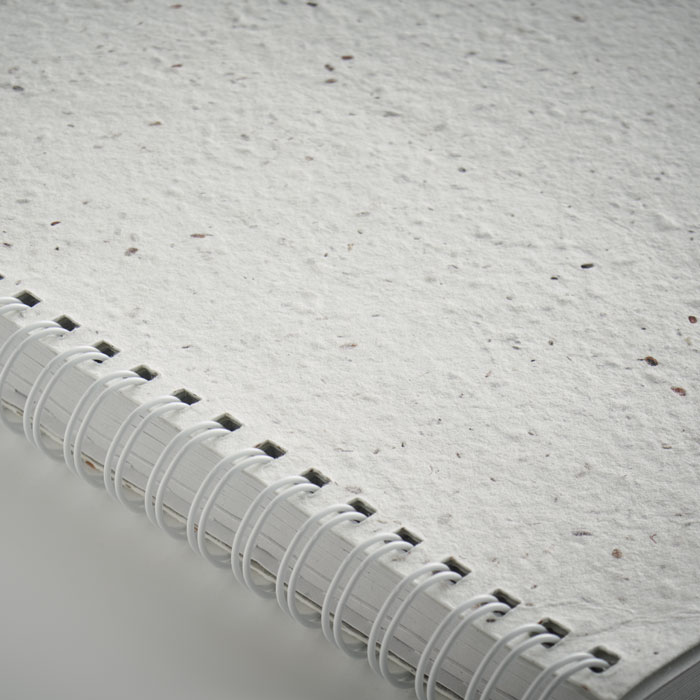 DIN A5 Notizbuch Samenpapier SEED RING