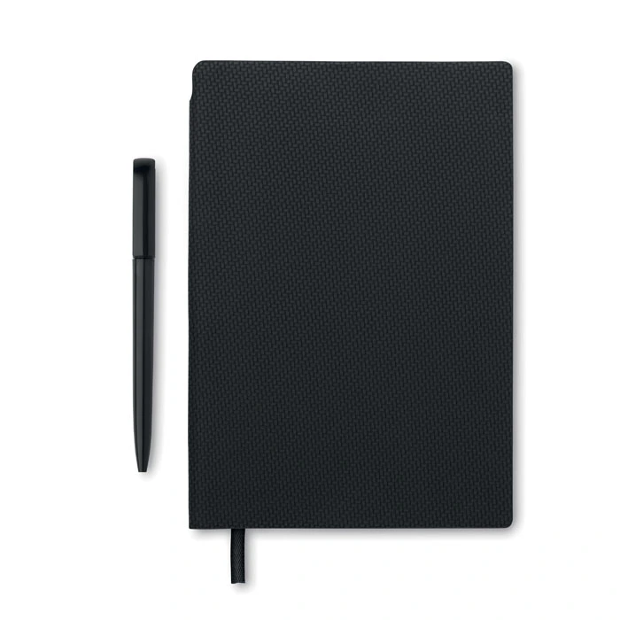 DIN A5 PU Notizbuch mit Stift NOTA