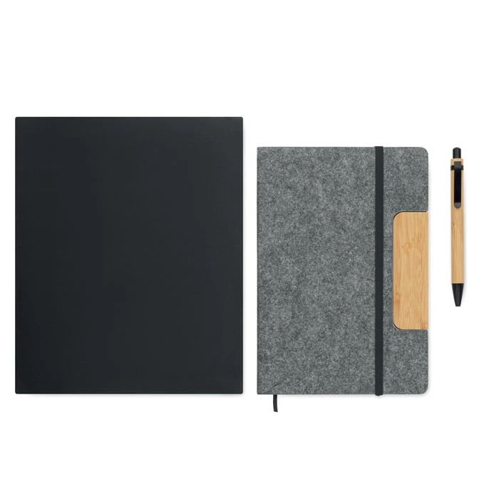 DIN A5 RPET Notizbuch-Set NOTEMIX