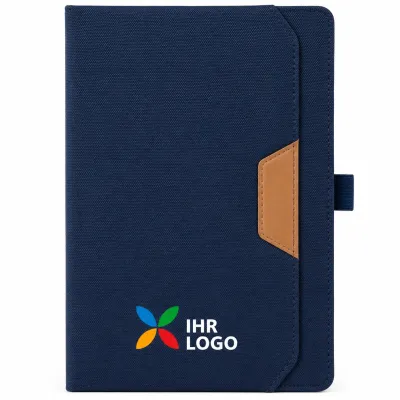Notizbuch Thorsten A5 aus recyceltem PET mit FSC®-Papier