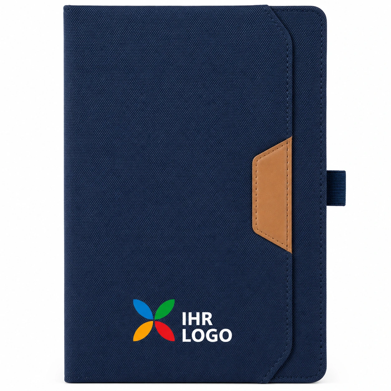 Notizbuch Thorsten A5 aus recyceltem PET mit FSC®-Papier