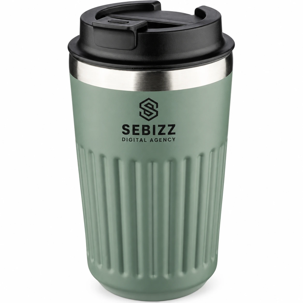Chiara – Recycelter Edelstahl Thermobecher 400 ml