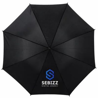 Regenschirm Andy | Automatikschirm | Holzgriff | Polyester 190T