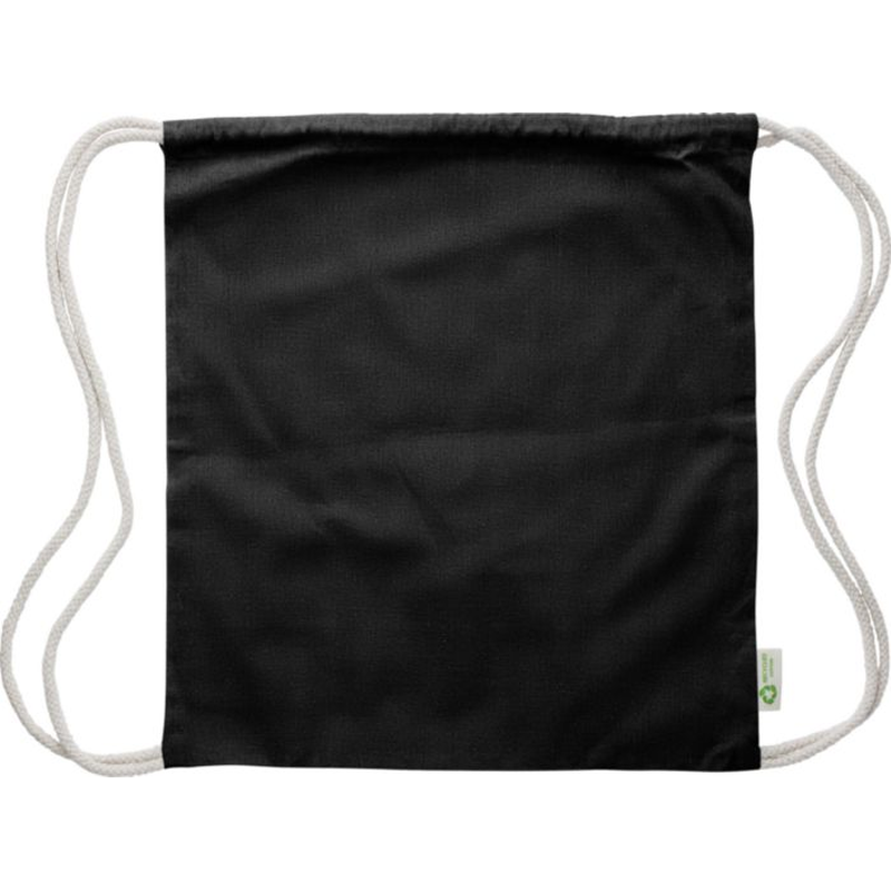 Turnbeutel Joy aus recycelter Baumwolle | 3 l | 120 g/m²