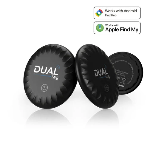 DualTag® Classic – Bluetooth-Tracker mit Apple Find My & Google Find My Device