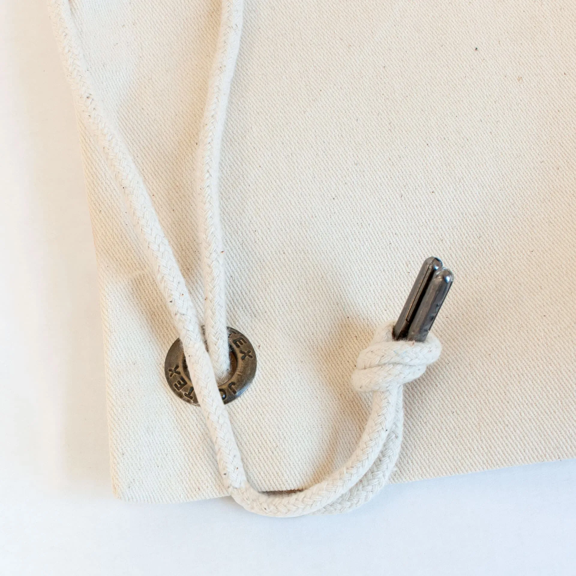 DURBAN – Canvas-Rucksack mit Kordelzug und Metallösen (40 x 50 cm)