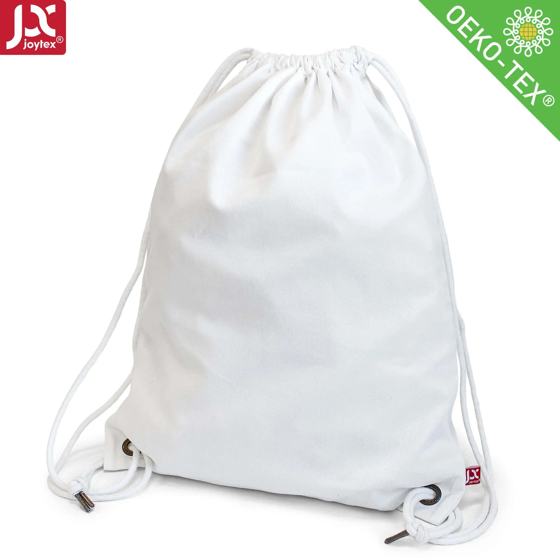 DURBAN – Canvas-Rucksack mit Kordelzug und Metallösen (40 x 50 cm)