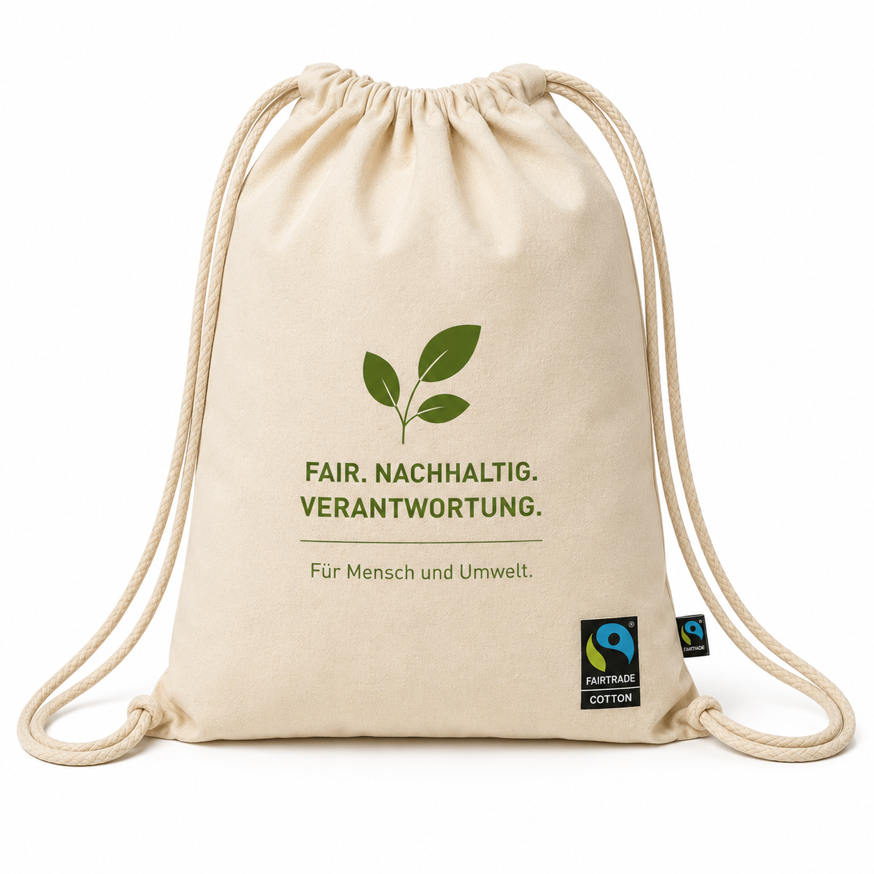 Fairtrade-Baumwollbeutel & Rucksäcke