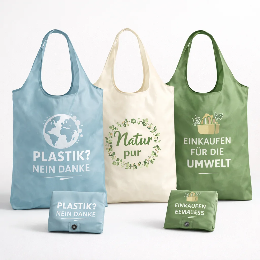 Faltbare Einkaufstaschen