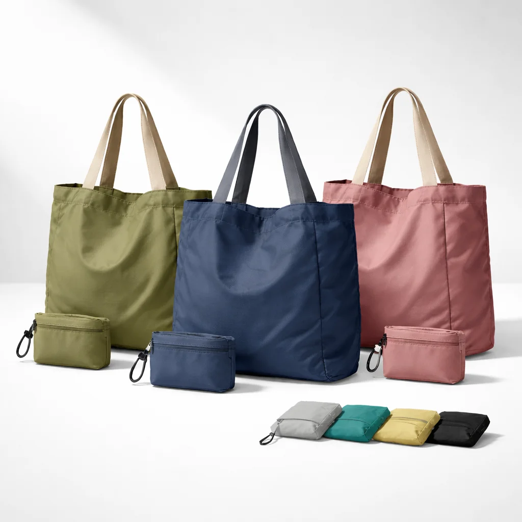 Faltbare Taschen mit separatem Etui