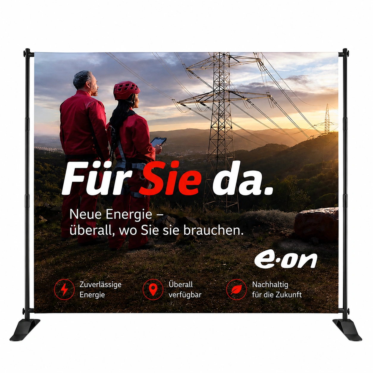 Teleskop Messewand 210 cm