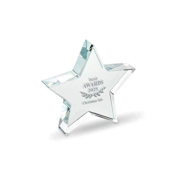 Glas-Pokal Stern STARWARD