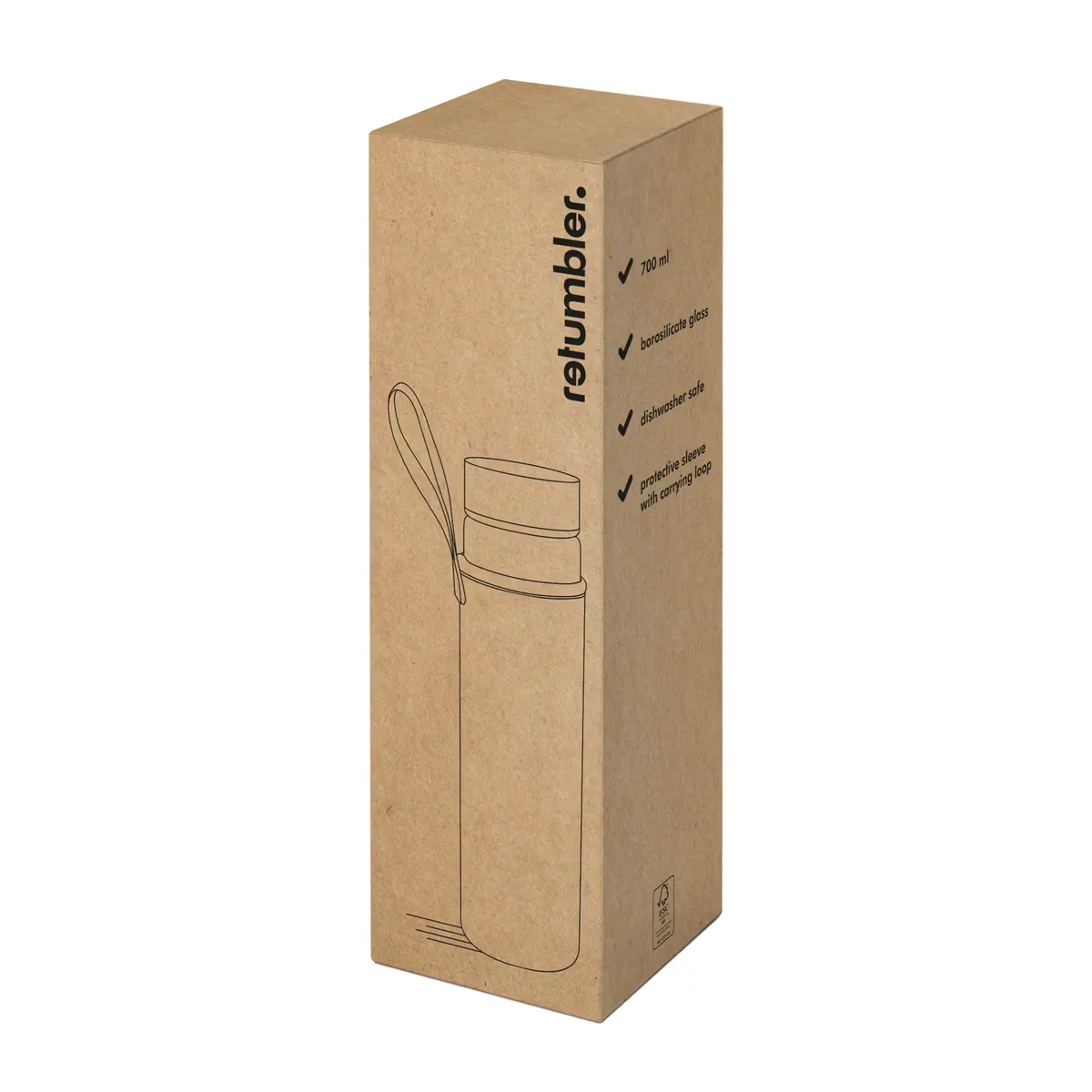 Glasflasche RETUMBLER-PEARLAND