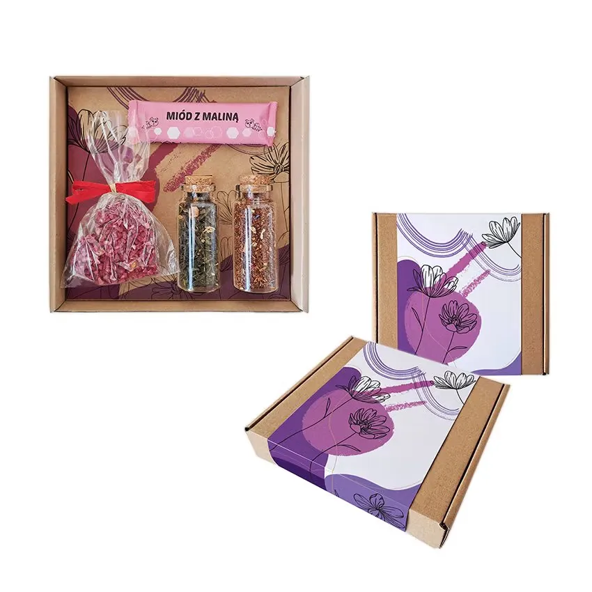 Tea & Sweets – Premium Tee- & Süßigkeiten-Geschenkset